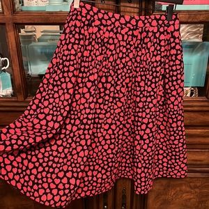 J.Crew Skirt / Hearts